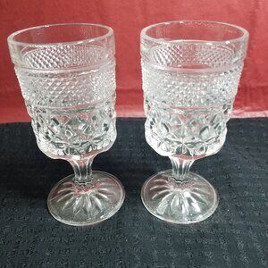 Set of 2 Claret Wine Goblets - Wexford by Anchor Hocking